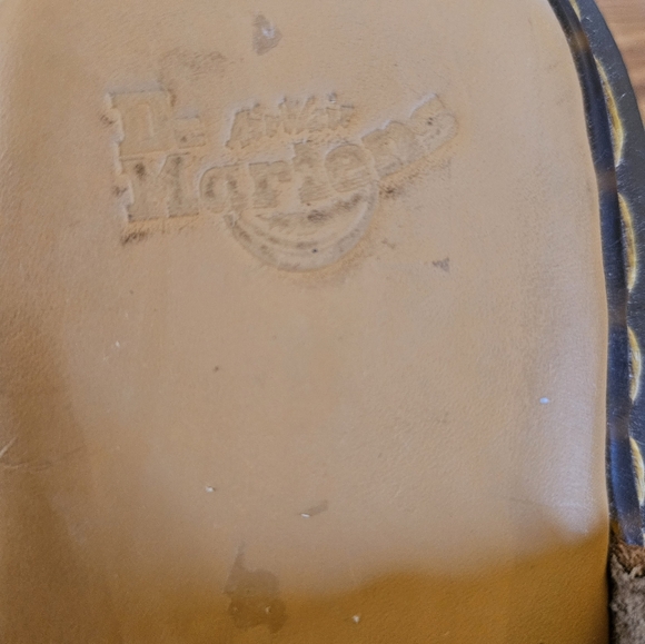 Dr. Martens Doc Sandals Womens 9.5 Brown Leather Chunky VTG 90s Platform Buckles - Picture 9 of 11